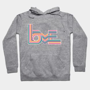 Love Stripes Bright Hoodie